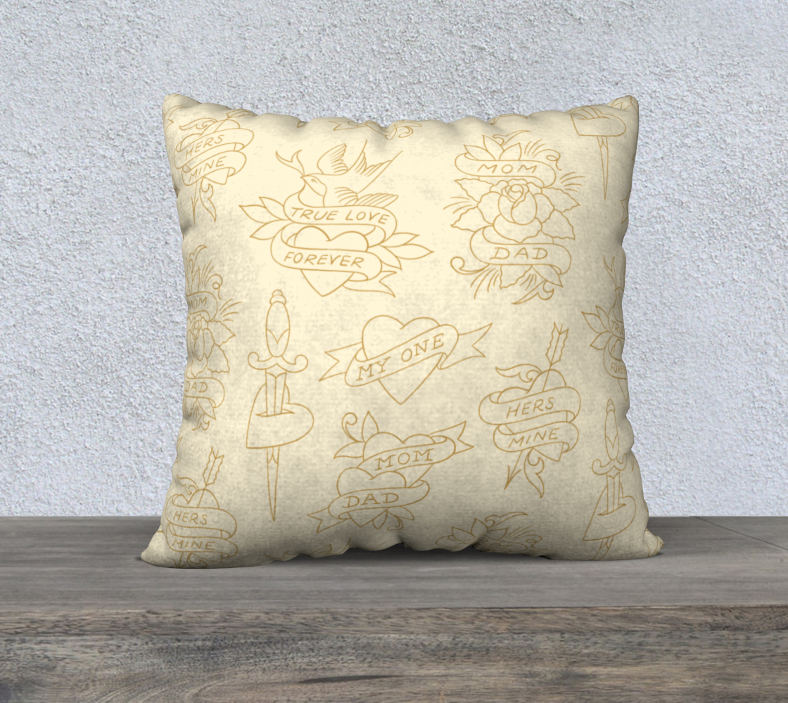 Housse de coussin | sailor jerry (22x22