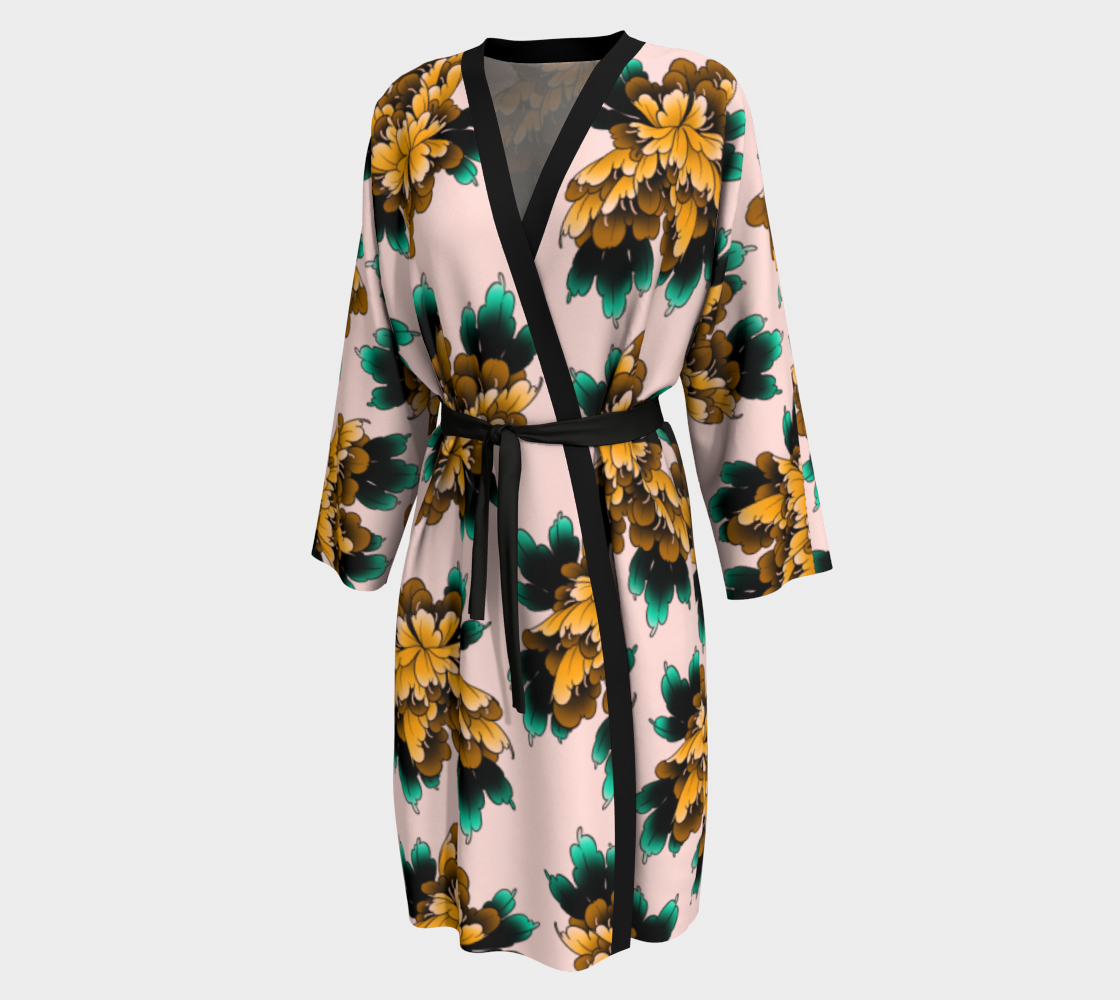 Kimono | pivoine rose