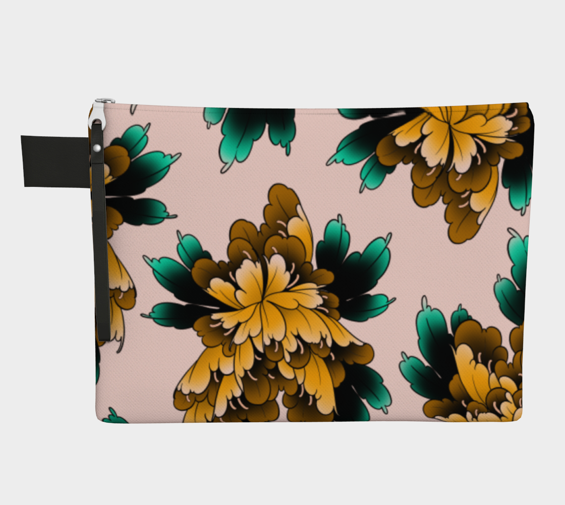 Pochette | pivoine rose